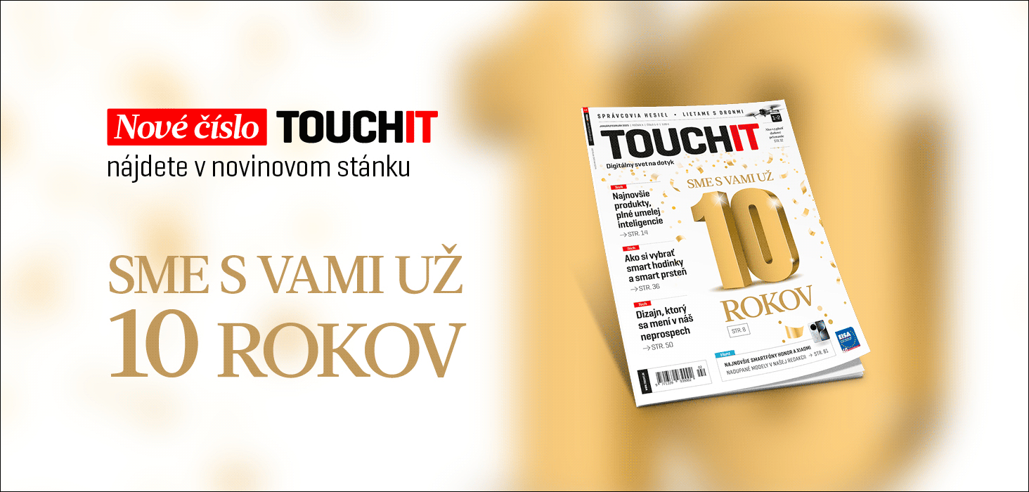 Nové vydanie TOUCHIT už v predaji