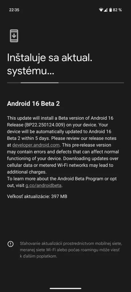 Android 16 Beta 2