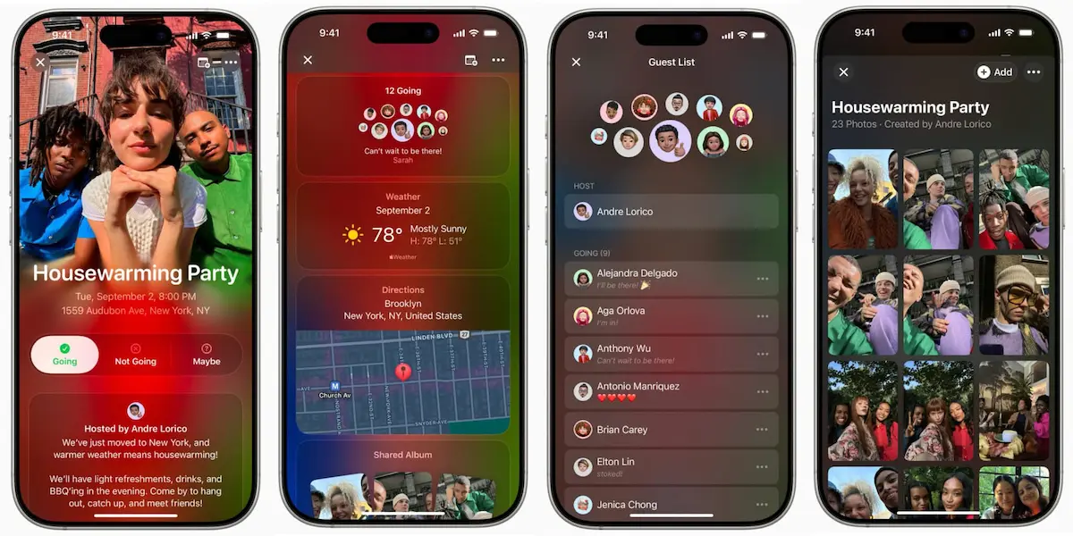 Apple má novú aplikáciu na organizovanie osláv a iných udalostí