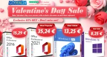 Zvýšte svoju produktivitu tohto Valentína: Originálny Microsoft Office od 15€ a Windows 11 od 10€ na Godeal24!