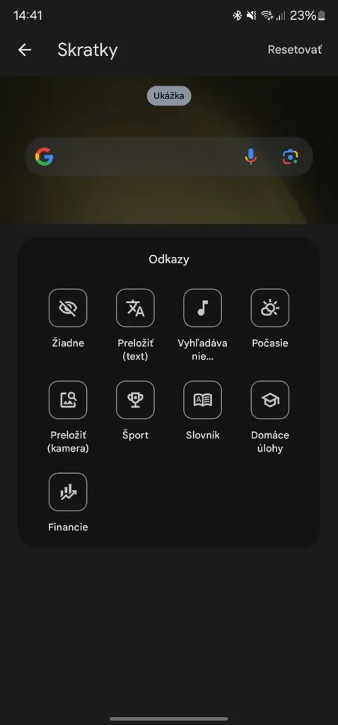 Google vyhľadávanie ponúka nové skratky