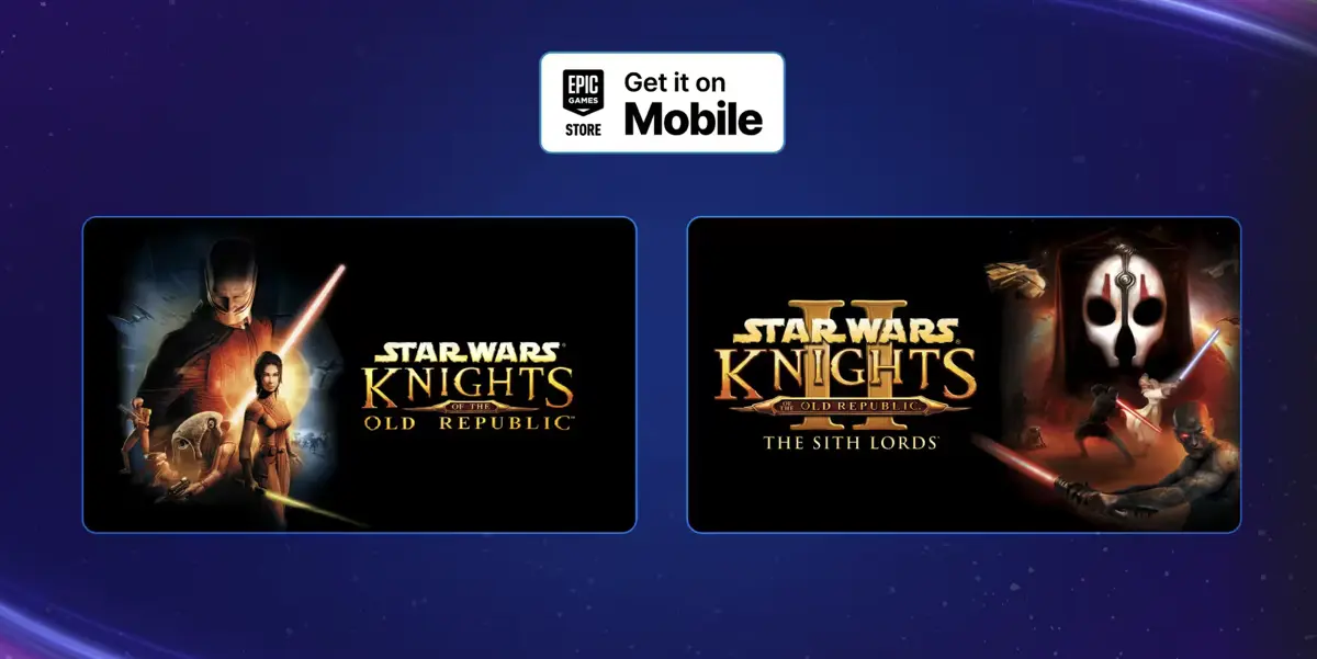 Špičkové RPG hry série Star Wars: KOTOR si môžete teraz stiahnuť zadarmo pre Android, iPhone aj iPad
