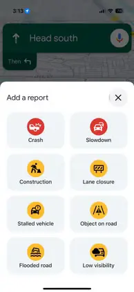 Google rozširuje sekciu hlásenia incidentov na ceste o Počasie