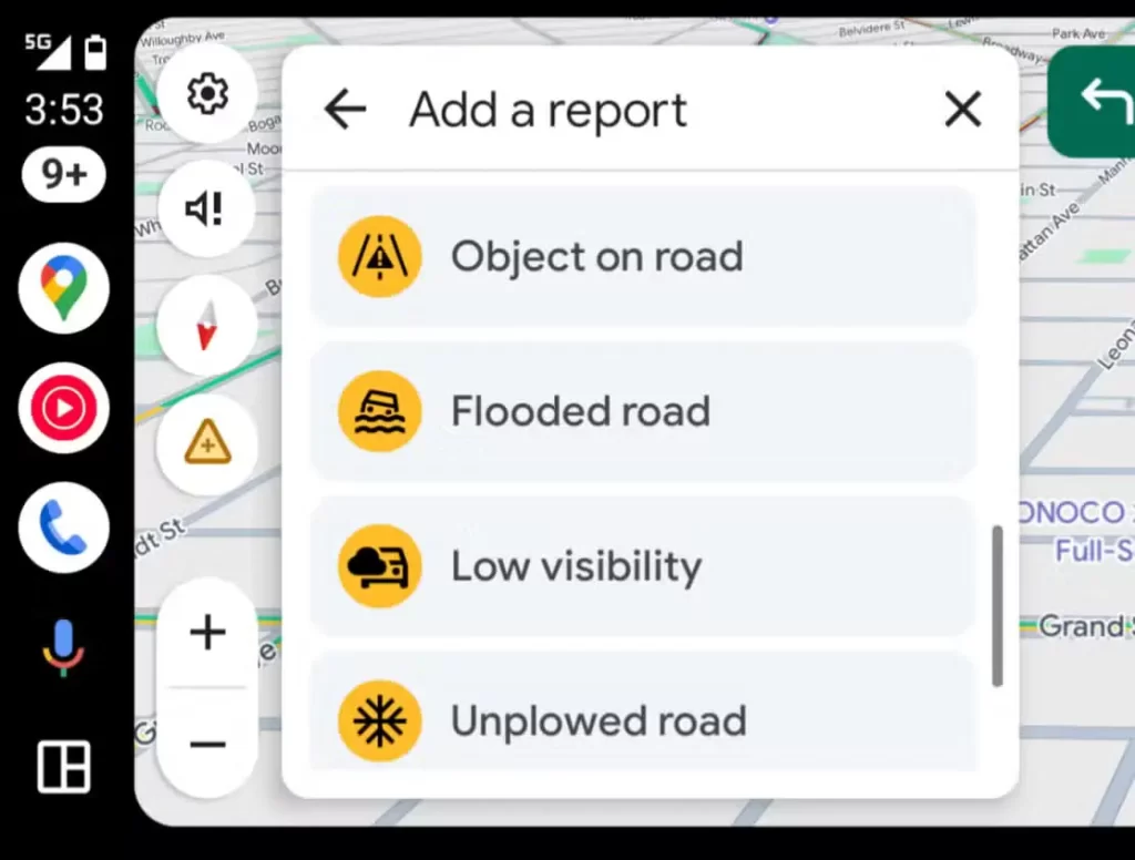 Google rozširuje sekciu hlásenia incidentov na ceste o Počasie