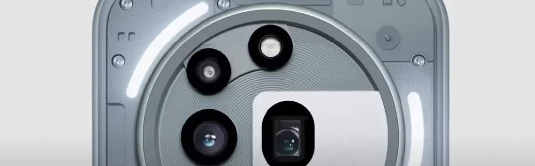 Detail fotoaparátov Nothing Phone (3a) Pro