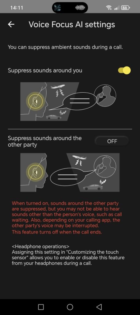 Aplikácia Technics Connect na Androide