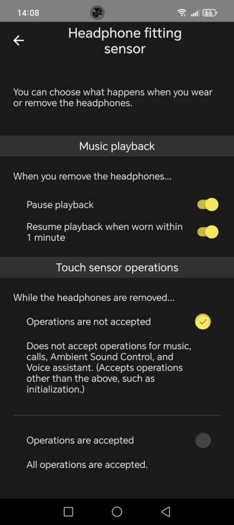 Aplikácia Technics Connect na Androide