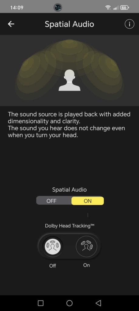 Aplikácia Technics Connect na Androide