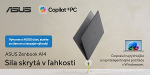 Vytvorte si ASUS účet a získajte množstvo výhod