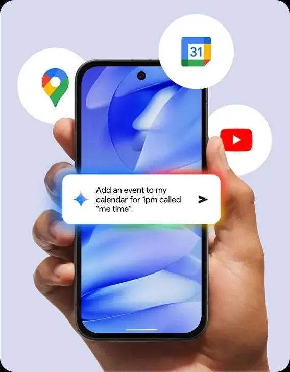 Google Pixel 9a promo materiály