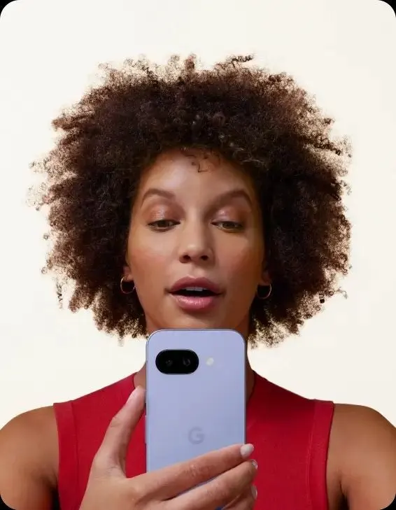 Google Pixel 9a promo materiály
