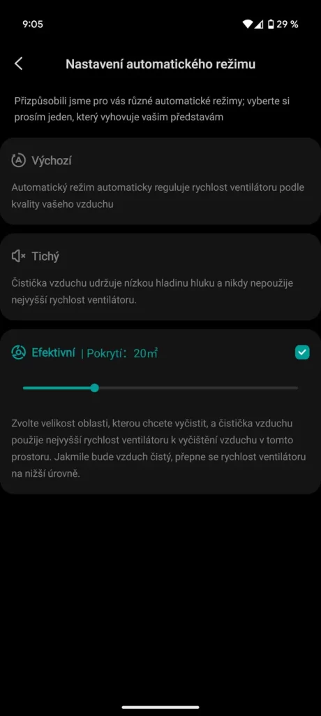 Aplikácia VeSync pre čističku Levoit Core 300S