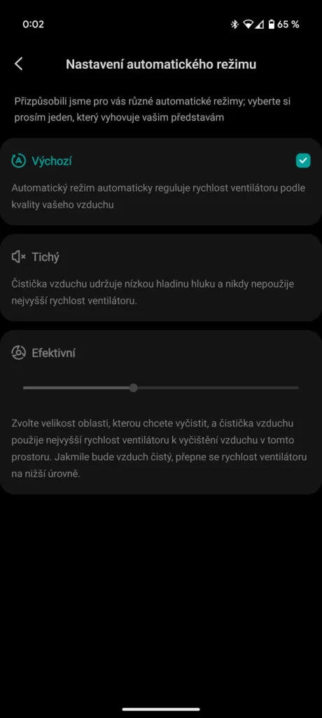 Aplikácia VeSync pre čističku Levoit Core 300S