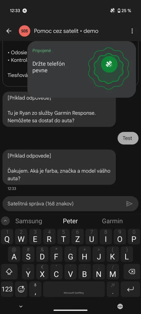 Pomoc cez satelit je dostupná pre vybrané Pixel smartfóny.
