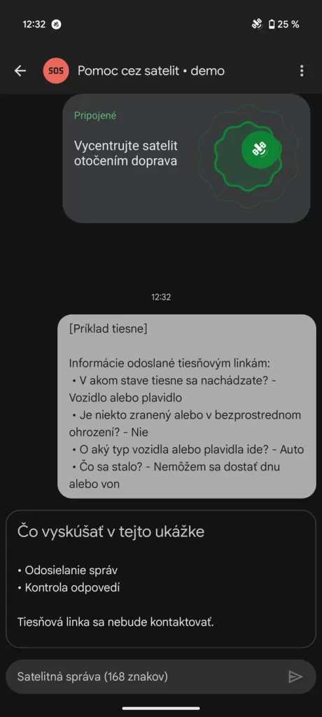 Pomoc cez satelit je dostupná pre vybrané Pixel smartfóny.