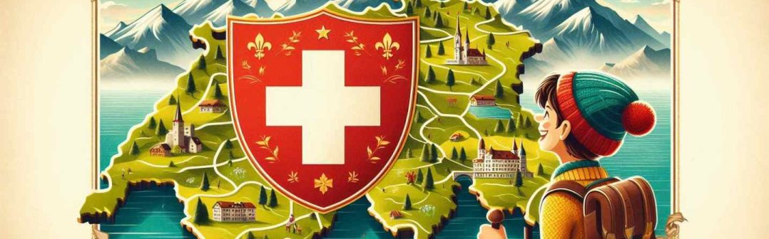 svajciarsko mapa AI image