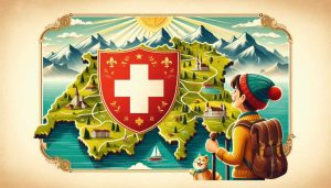 svajciarsko mapa AI image