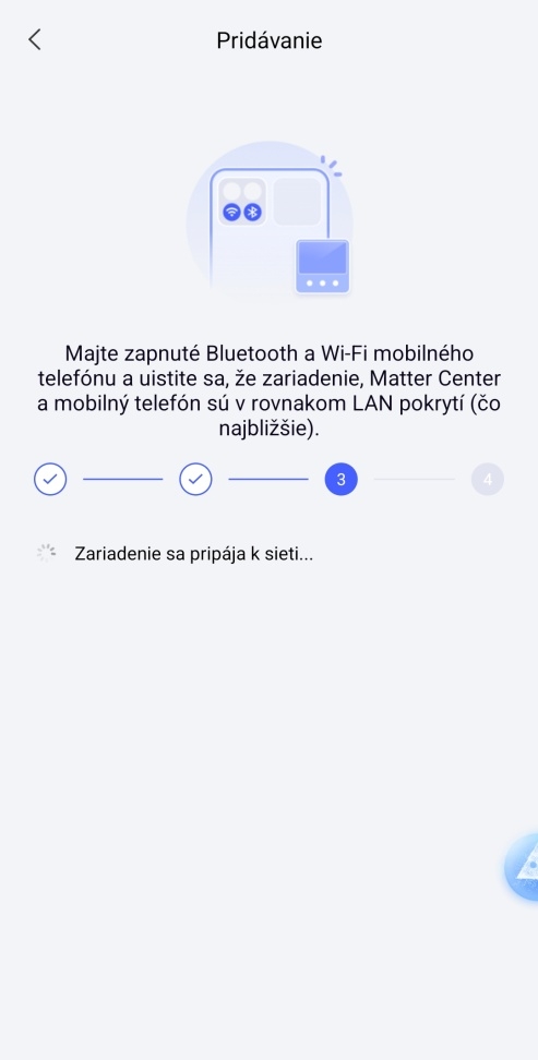 Inštalácia nového zariadenia