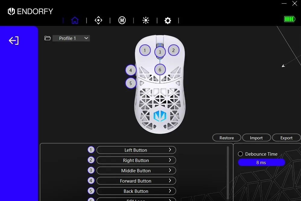 Endorfy softvér k myšiam