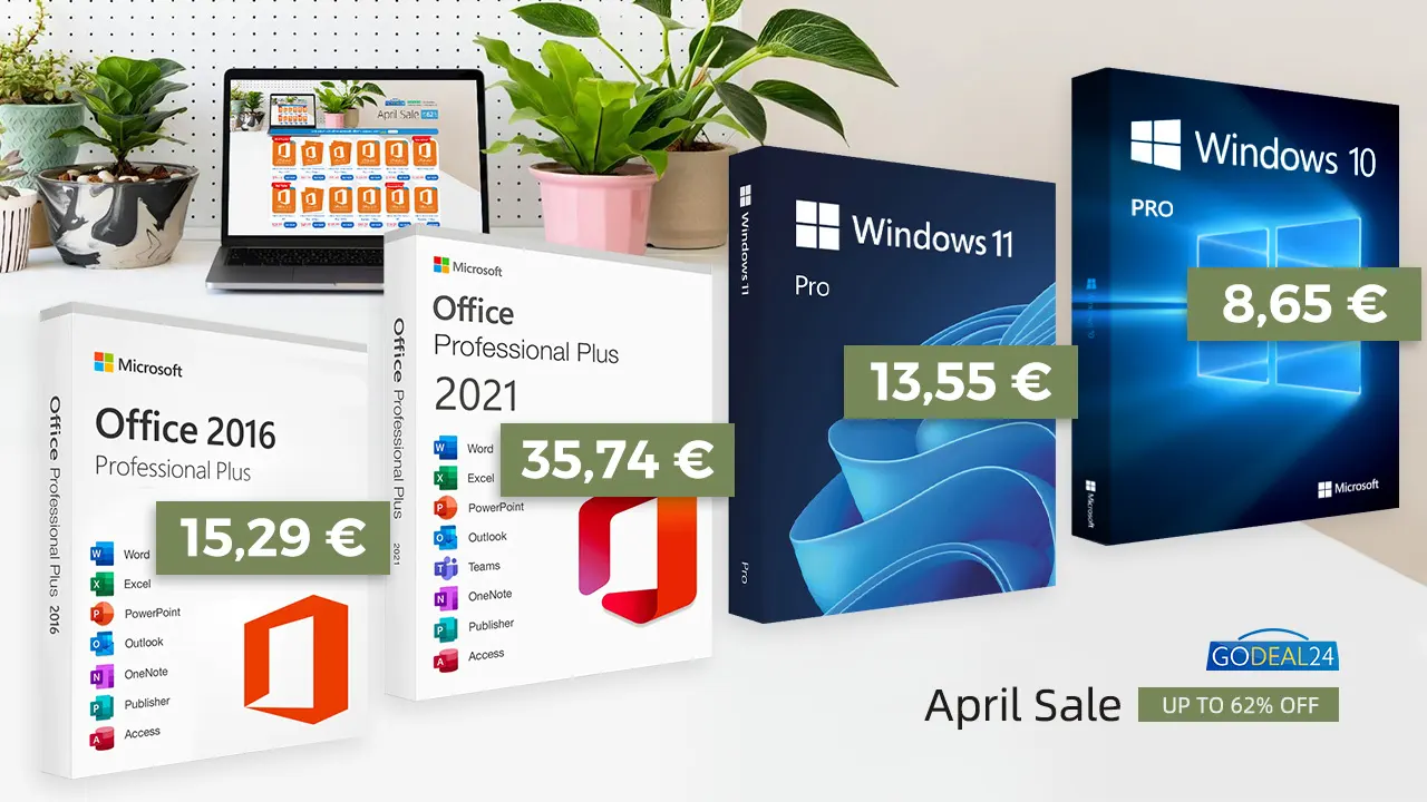 Zvýšte svoju produktivitu s doživotným Microsoft Office a Windows 11 už od 10 € na Godeal24