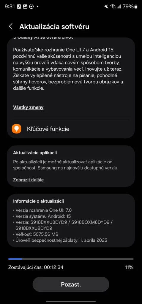 One UI 7 pre sériu Galaxy S23 je k dispozícii už aj na Slovensku