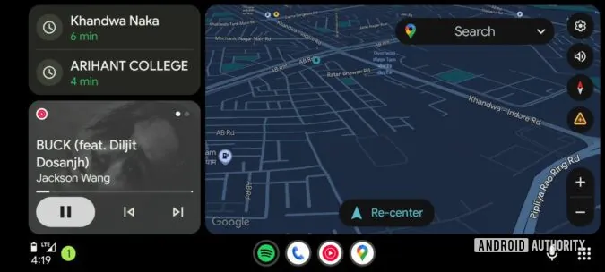 Nové ovládacie prvky prehrávača v Android Auto