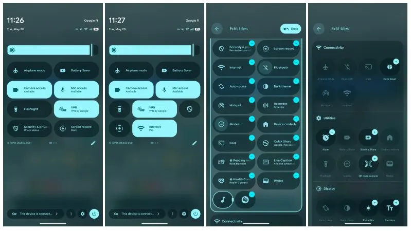 Android 16 QPR1 Beta 1 s Material 3 Expressive