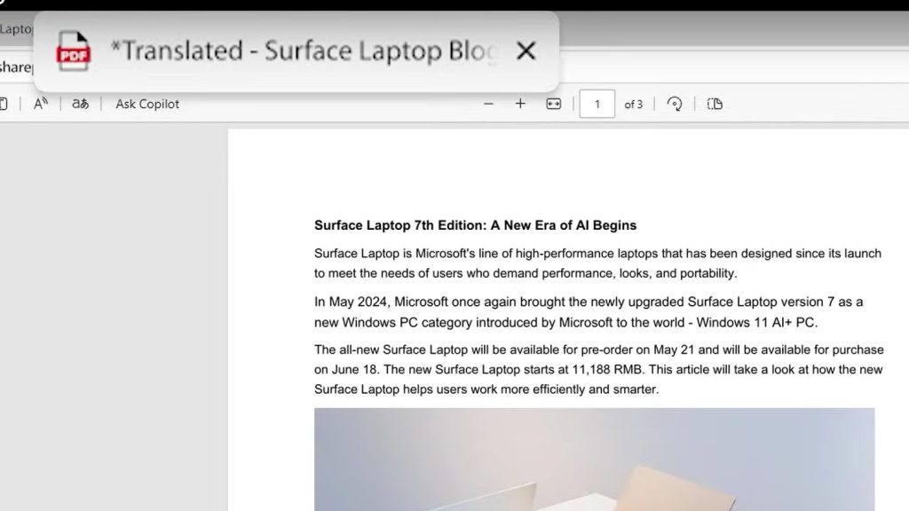 edge canary translate new 2