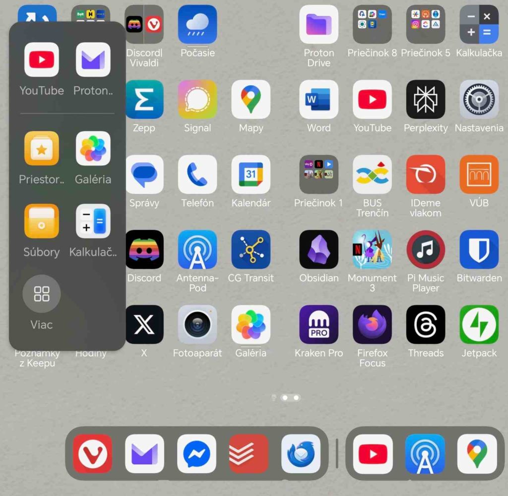 honor magic v3 android rozhranie