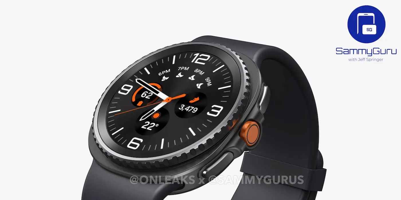 Samsung Galaxy Watch8 Classic vyzerajú ako Ultry s otočnou lunetou