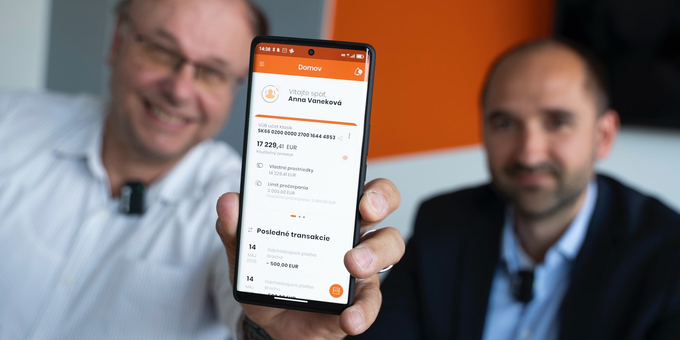 Nové mobilné bankovníctvo od VÚB