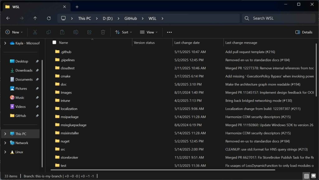 windows git prieskumnik