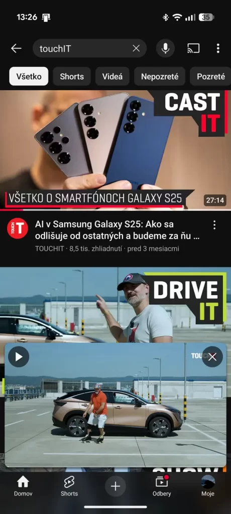 YouTube opäť mení dizajn miniprehrávača. Je lepší, ako kedykoľvek predtým