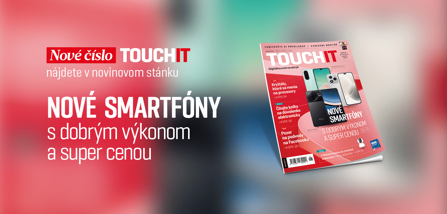 Nové vydanie TOUCHIT už v predaji