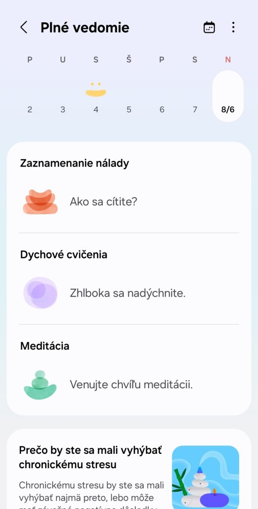 Plné vedomie proti stresu