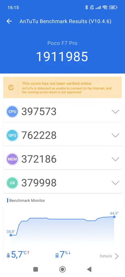 POCO F7 Pro v benchmarkoch