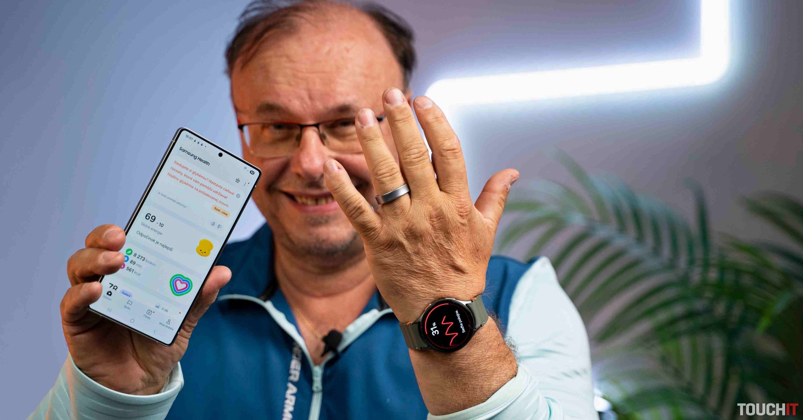 Sledovanie mužského zdravia pomocou Samsung Health