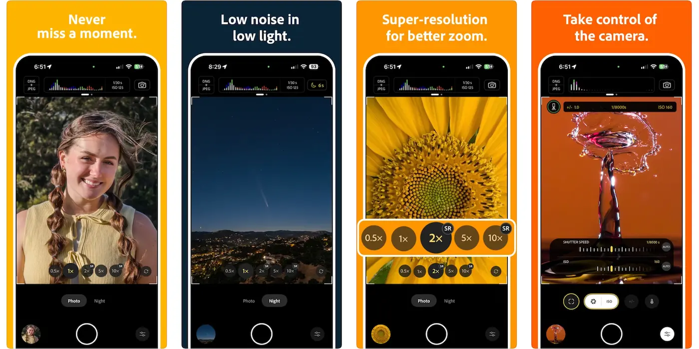 Adobe prináša novú fotoaplikáciu pre iPhone. Je zdarma a s pokročilými funkciami