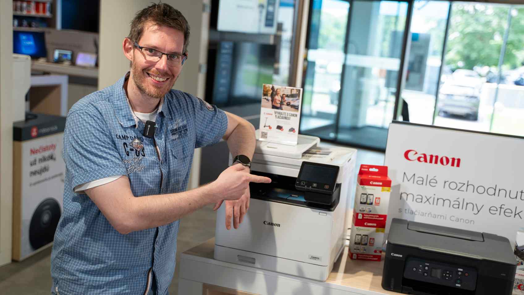 Tlačiarne Canon: Na pohľadnice aj veľké plagáty (+VIDEO)