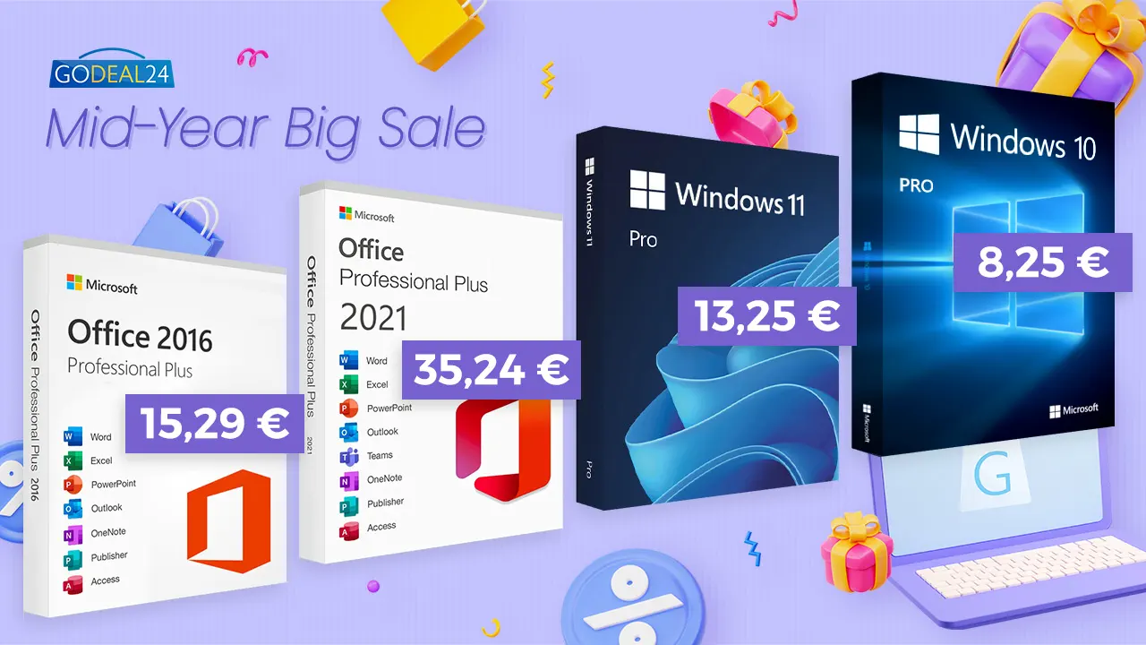 Pracujte inteligentnejšie s doživotným Microsoft Office 2021 a Windows 11 už od 10 €!