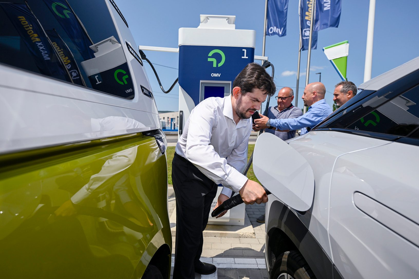 Elektrické nabíjanie v sieti OMV každých 100 km