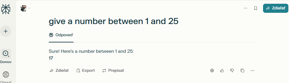 perplexity AI number