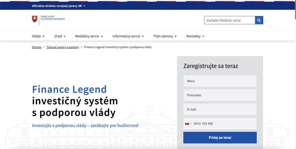 urad vlady premier podvody eset jun 2025