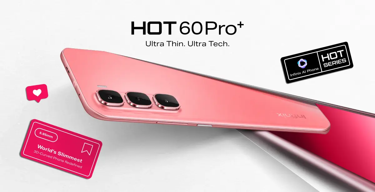 Infinix HOT 60 Pro+: Nová séria smartfónov je tu