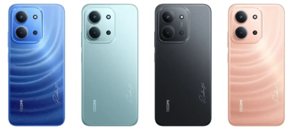 Farebné prevedenia modelu REDMI 15C