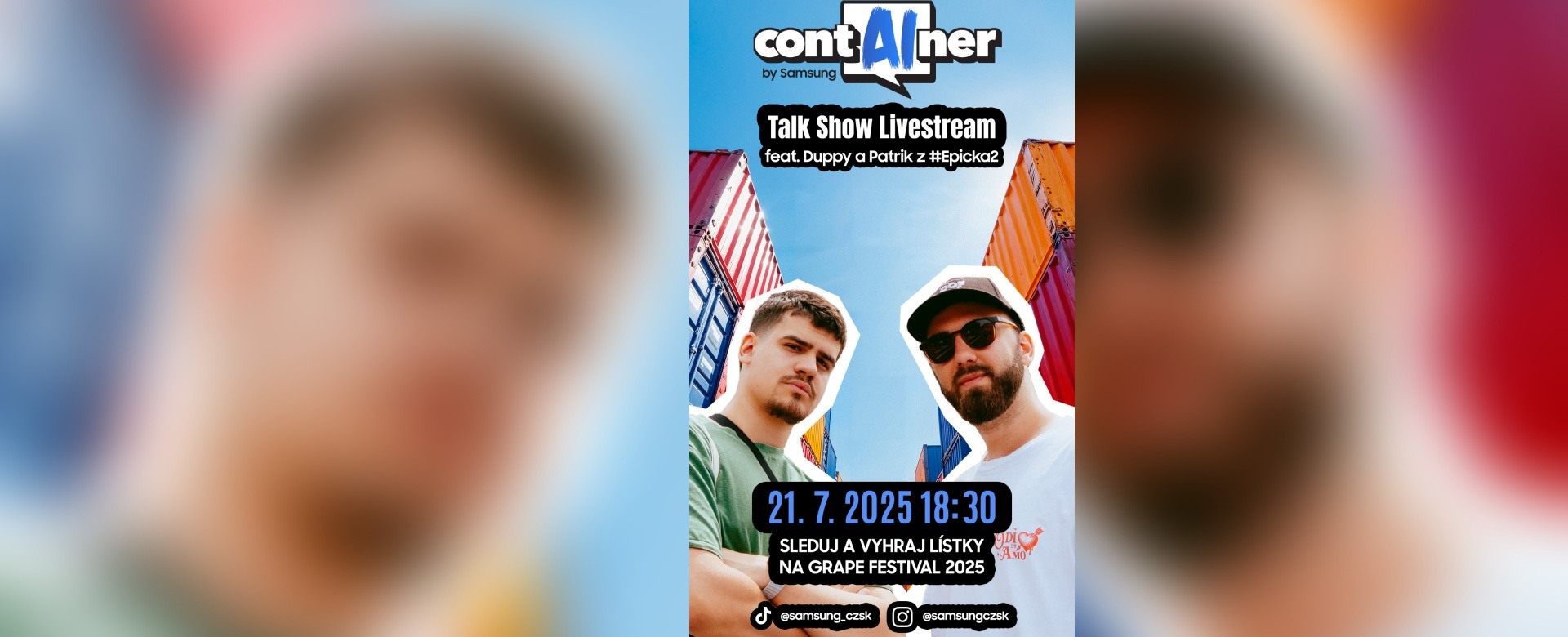 Zažite letný podvečer plný inšpirácie: contAIner by Samsung ukáže, ako umelá inteligencia mení cestovanie aj technológie