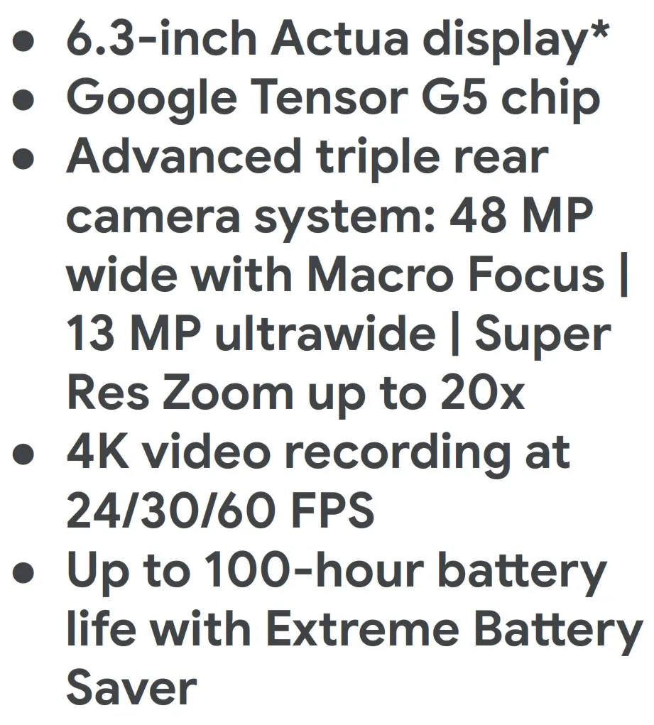 Pixel Drop 2025 - Google Pixel 10 séria
