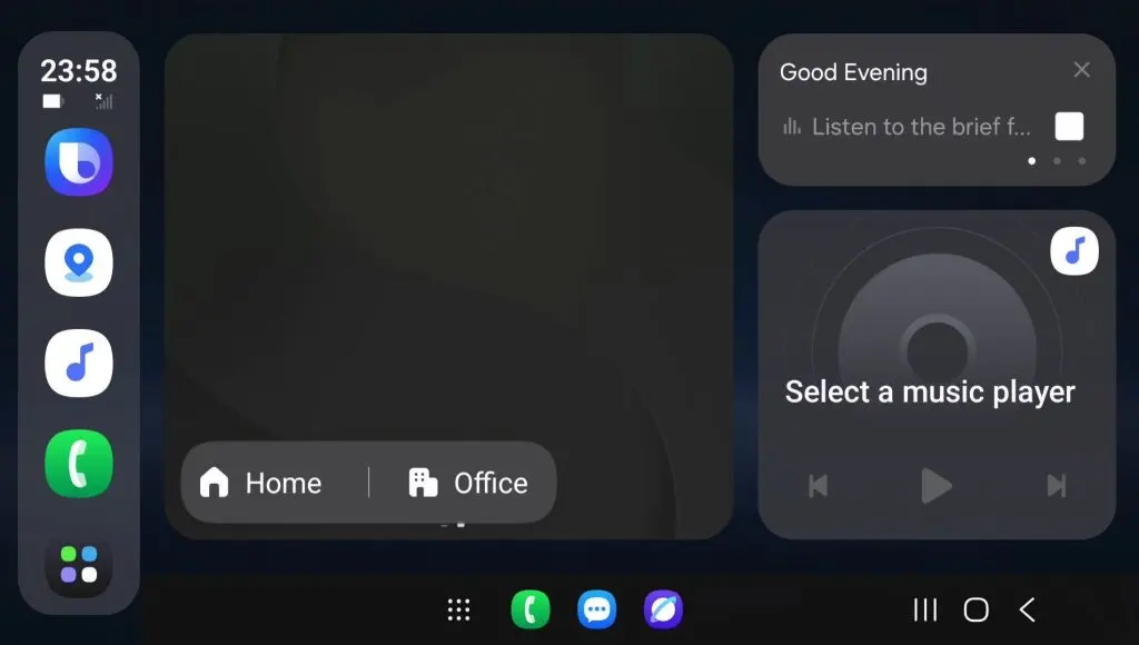 Detailný pohľad na Android Auto od Samsungu