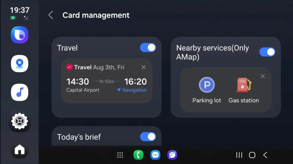 Detailný pohľad na Android Auto od Samsungu