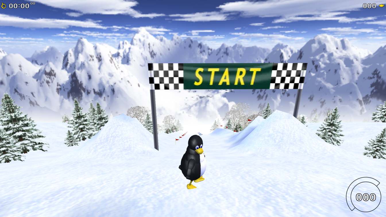 Zahrajte si Tux Racer v prehliadači aj na mobile
